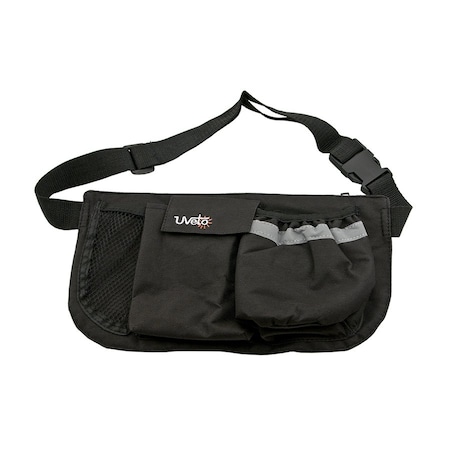 Uveto Workers Waist Bag, Black AU WWBBK